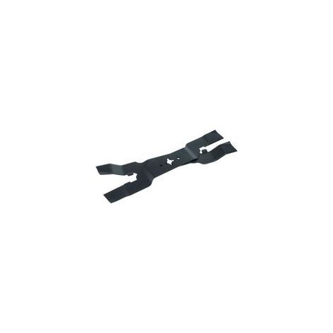 Lame de rechange universelle pour tondeuses à gazon – compatible avec modèles Stihl Viking Kit 448, MB 448.0 T, MB 448.0 TX, MB 448.1 T – acier trempé noir, haute résistance, fixation sécurisée (1/4)
