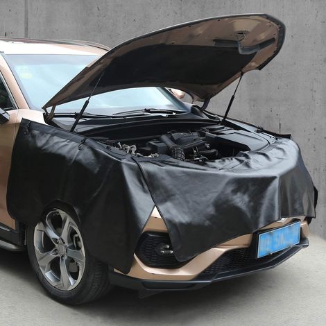 Automobile Couverture Magnétique étanche avec Crochets Mécanicien Tapis de Protection Aile Fender de Voiture Lot de 3 Pièce (Grande Taille pour SUV) (1/5)