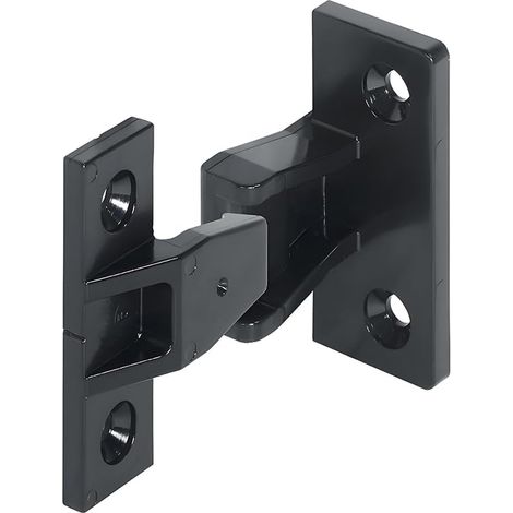 Keku AS Ferrure à Enfiler Plaques de Partie et Cadre Support de Panneau Connecteur Raccords Suspendus pour Meubles Panneaux à Enlever Souvent Jusqu'à 20kg Plastique (20 Paire) (1/5)