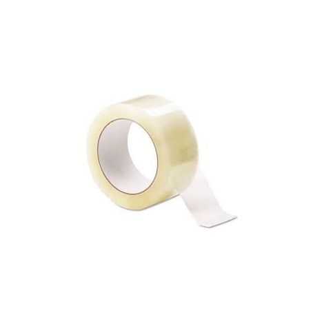 Nastro adesivo Tesa basic trasparente per la spedizione in pp acrilico rumoroso 48 mm - lunGHEZZA 50 MT (1/2)