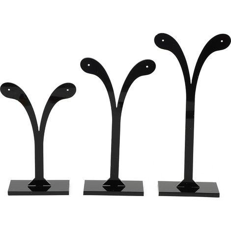 Support de support de boucle d'oreille à trois pièces (germes de haricots) (1/5)