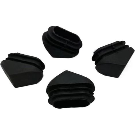 Protections pour pieds de chaise, Embouts tubes en plastique (1/2)