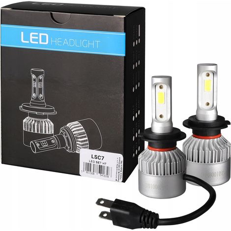 Ampolla faro LED - M-Tech - H7 - 10.000 lm - 6.500 K - 30.000 ore di vita (1/4)