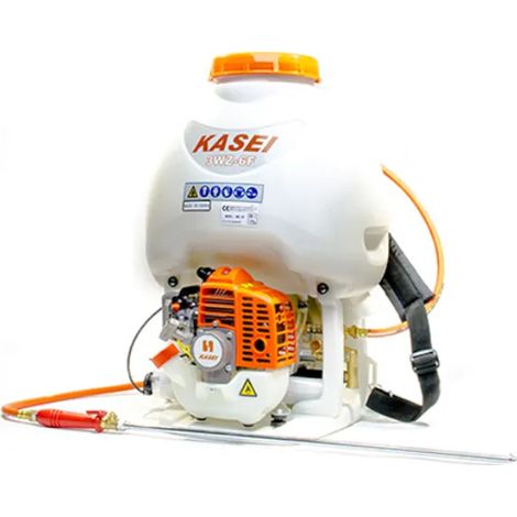 Pompa irroratrice a spalla Kasei 3WZ7E con motore a scoppio e serbatoio 15 lt (1/5)