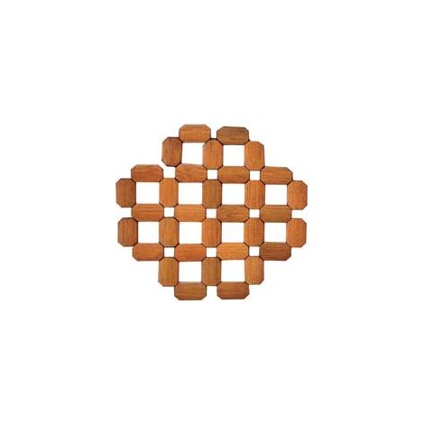 SOTTOPENTOLA BAMBU'- - cm.15x15 - 12 pezzi XTRA
