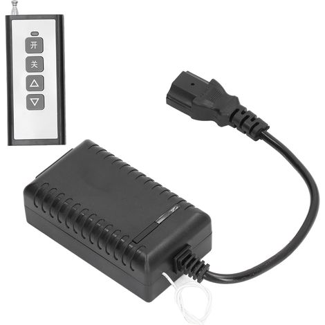 Télécommande sans fil 433,92 MHz, contrôleur de pompe à eau RF à 7 vitesses réglables, alimentation CC 24-72 V (1/5)