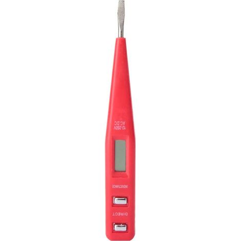 Penna tester di tensione digitale – cacciavite senza contatto – display digitale – multifunzione (1/5)