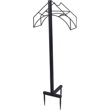 Freistehender Gartenschlauchhalter, abnehmbarer Gartenschlauchhalter, Schlauchhaken, robustes Gartenschlauch-Aufbewahrungsgestell B (1/5)