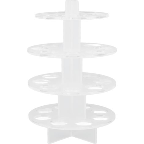 Carrousel à café à 30 compartiments, organisateur de dosettes de café, support de rangement en acrylique au design moderne pour la maison ou le bureau (1/5)