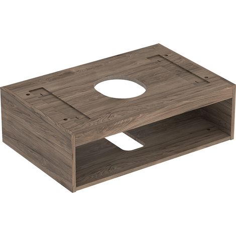 Corps GE VariForm pour US pour AS-WT avec un tiroir : L=75cm, Noyer