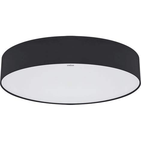 Plafonnier rond noir 3xE27 14W SYMBOL Struhm (1/5)