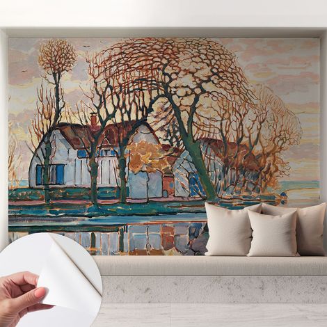 Fotomurale adesivo - murale da parete - Carta da parati autoadesiva - design parete moderno - Paesaggio idilliaco 208x146 cm (1/5)