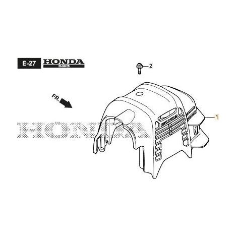 ORIGINAL STIGA ROTER ZYLINDERABDECKUNG – 118552128/0