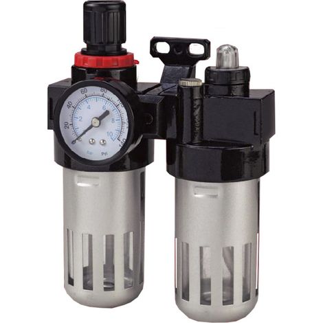 luftfilter und druckregler jbm 1/4 manometer kompaktes design