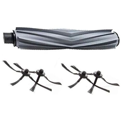 [JAMAIS UTILISÉ]BLUELIRR Accessoires Brosse principale &amp Brosses latérales pour aspirateurs Robot AMIBOT Animal H2O &amp Animal Comfort H2O(1 Brosse Principale + 4 Brosses Latérales)