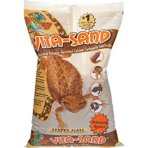 Zoo Med VO-05 Vita-Sand Sahara, 4,5 kg, colore: Ardesia (1/3)