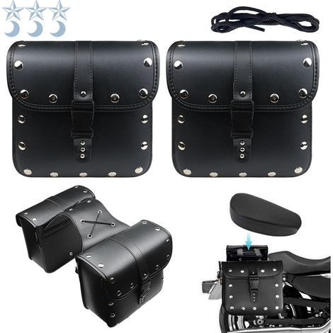 Sacoche latérale rétro pour moto, sacoche suspendue pour véhicule électrique modifié, sacoche de selle, poche latérale pour outils, sacoche latérale pour bagages
