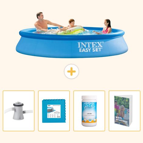 Intex Piscine Easy Set Ronde - 305x61 cm - 5-pièces  SCB114 (1/5)