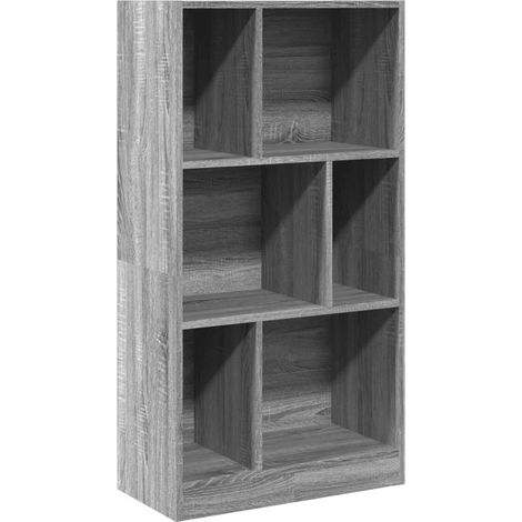 Maison Exclusive - Bibliothèque sonoma gris 57x28,5x107,5 cm bois d'ingénierie