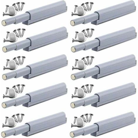 Magnetische Druckverschlüsse zum Öffnen und Schließen von Türen (10 Stück) - Crezuo