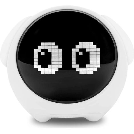 Réveil pour enfants - Réveil mignon pour chambre avec affichage LED et veilleuse pour garçons et filles - Idéal pour un anniversaire d'enfant - Visage mignon et lumineux (1/5)