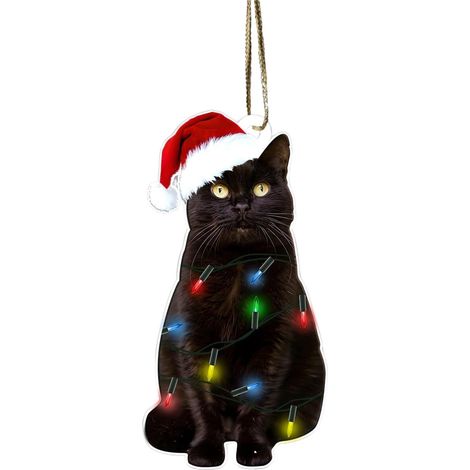 Pendentif De Noël En Acrylique - Décoration Murale Personnalisable Pour Fêtes - 1 Pièce (1/4)