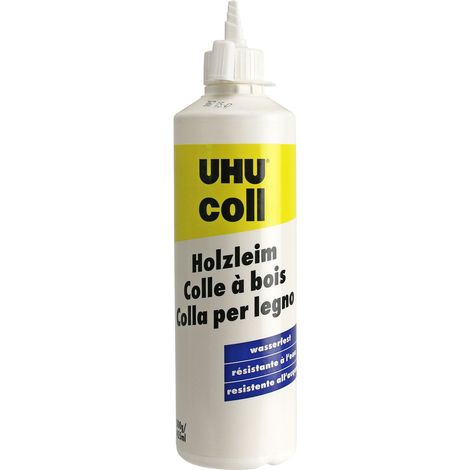 Colle à bois UHU résistante à l'eau, 500 g — free download