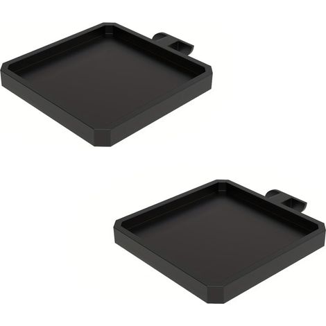 Lot de 2 Plateau pour Plantes, Etagere Panneau Acoustique, Accessoire Acoustique, Supports de Plantes sans Percage pour Acoustiques, Decoration Murale Panneau Tasseau Bois (1/5)