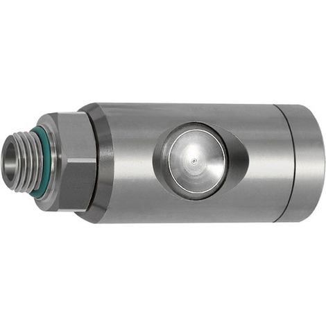 Riegler Druckknopf-Sicherheitskupplung NW 7,4, drehbar, ES, G 3/8 AG (1/3)
