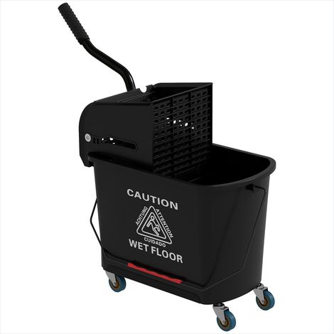 Accessoire de nettoyage noir en PP 60 x 27 x 70,5 cm (1/5)