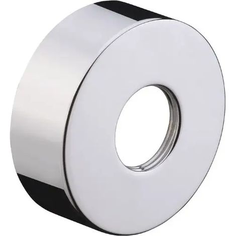 AXOR HG Rosetón de pared para AXOR Uno mezclador de bañera y ducha visto negro mate, 96467670