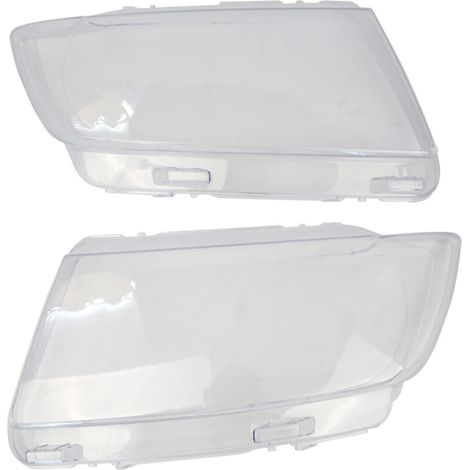 Vtizikl Lot de 2 caches de phares transparents de remplacement pour Jeep Grand Cherokee 2011-2013 OEM 55079379AF 55079378AF