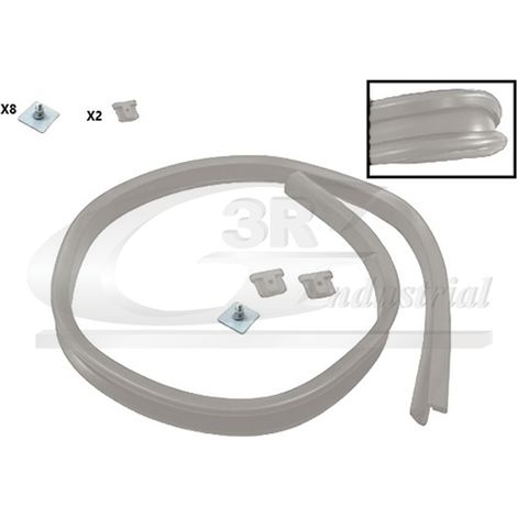 3RG 93213 JUNTA PROTECTORA PARAGOLPES GRIS
