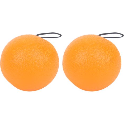 Balles de Massage Anti-Stress en Silicone pour Rééducation et Relaxation - Orange 20° (1/5)