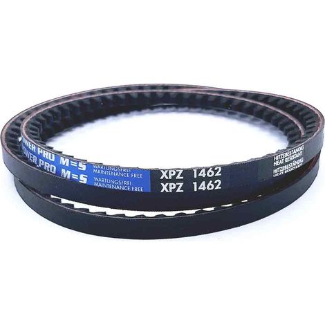 Courroie type trapézoïdale crantée XPZ1462