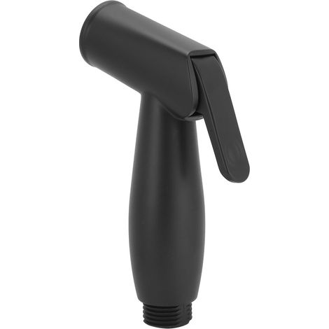 Handbrause für Bidet-Duschkopf für Bad/WC, mattschwarzes ABS, G1/2-Zoll-Gewinde, 0–0,8 MPa, 77 g (1/5)