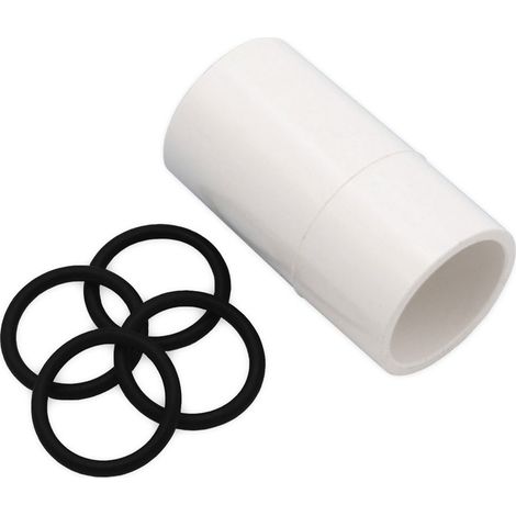Manicotto ø 20 mm Flex-Flex di riparazione per tubo scarico condensa, completo di 4 guarnizioni 00000011820 - - TECNOGAS - - (1/2)