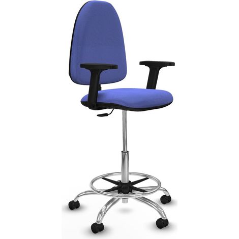 Sedia da Ufficio Piqueras y Crespo B2D05RP Azzurro Chiaro Alta (1/5)