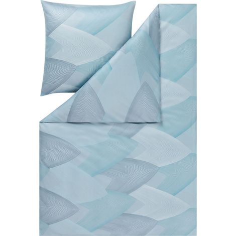 Set di biancheria da letto Estella 6612/610 Phoenix Mako in jersey interlock, 160x200 cm, 3 pezzi (1/2)