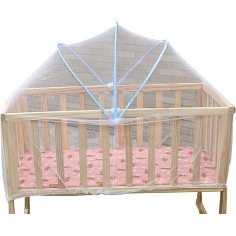 Mosquito Net Baby Bed Tent Mosquito Net Pop Nomadic Cradle Bedroom Indoor Kids Dome Canopy Princess Newborn Anti Mosquito Nets Against Insects Comfortable Durable for Summer