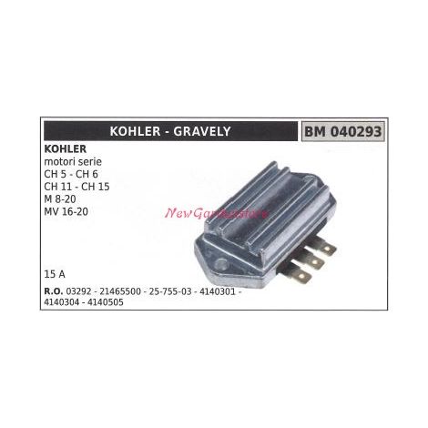 KOHLER Motor Spannungsregler CH 5 6 11 15 M 8-20 MV 16-20 Serie 040293
