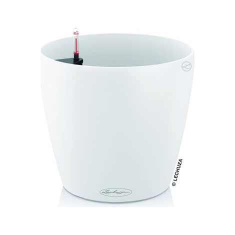 LECHUZA® Pflanzgefäße CLASSICO Color 21 Weiß seidenmatt All-in-One