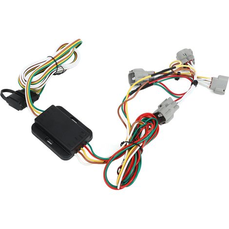 Connecteur plat 4 voies 55513 pour remorque, faisceau de câbles de remorquage compatible Hilux T100 Tacoma. (1/5)