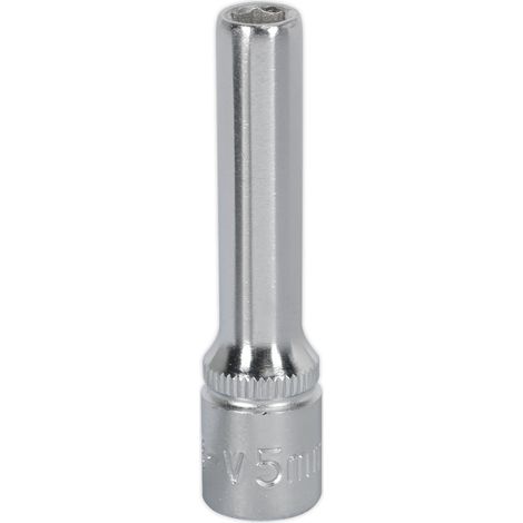 Sealey S1405D Premier Deep Socket 1/4"Sq Drive 5mm