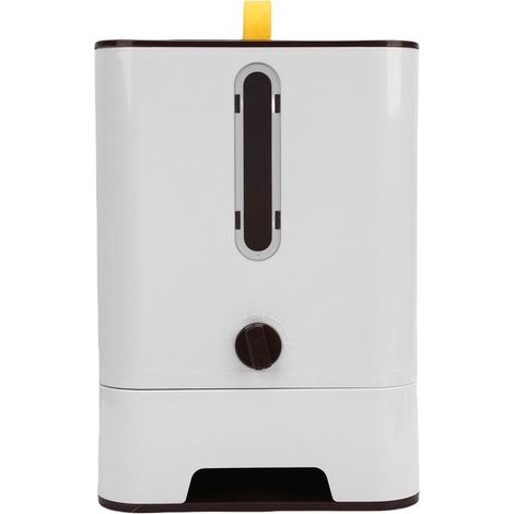 BelleRise - Distributeur automatique – Grande capacité 28 cm – Étanche – Maison/voyage – Brun foncé (1/5)