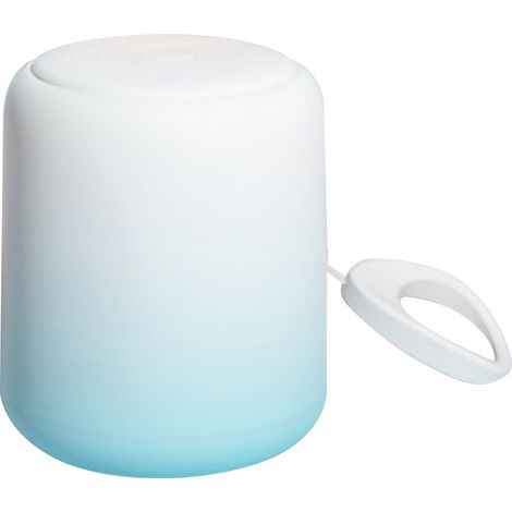Petit haut-parleur Bluetooth portable mini sans fil étanche à batterie pour intérieur extérieur bleu ciel (1/5)