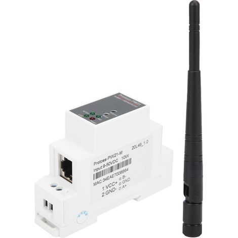 RS485 vers Wifi Serveur Série Ethernet pour Système eCos avec Antenne 9-50V CC PW21-M (1/5)