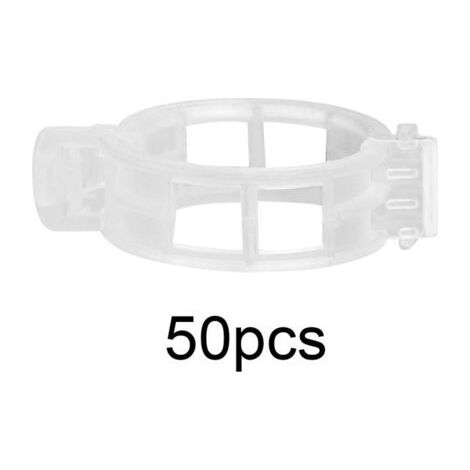 Pflanzenstützclips – Nicht spezifiziert – 50er-Packung – Polypropylen – Strapazierfähig – Atmungsaktiv (1/5)