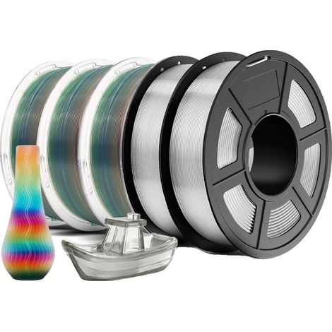 Filamento PLA, diametro 1,75 mm, materiale ecologico (1/2)