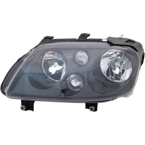 Phare avant gauche H7/H7 noir Volkswagen Caddy 2004-2010